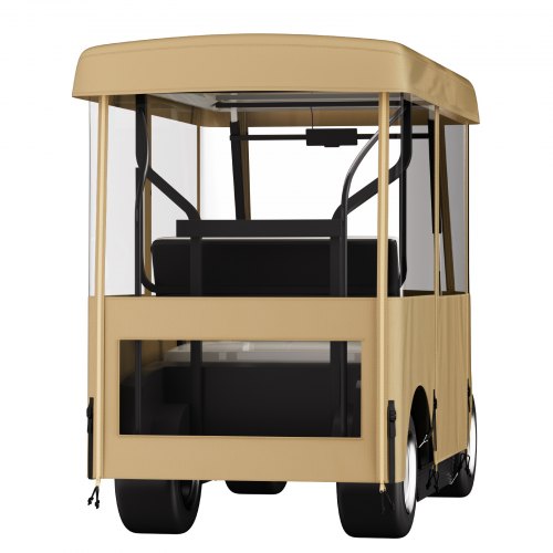 Golf Cart Enclosure with 4Sided Fairway Deluxe 300D Waterproof Driving