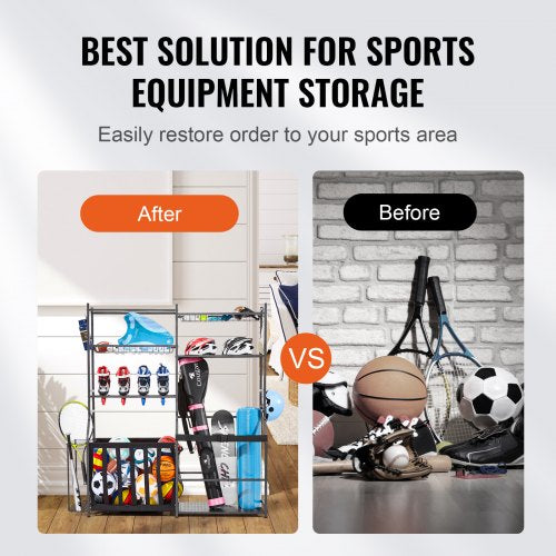 Golf Storage Garage Organizer 2 Golf Bag Storage Stand Holder and Other