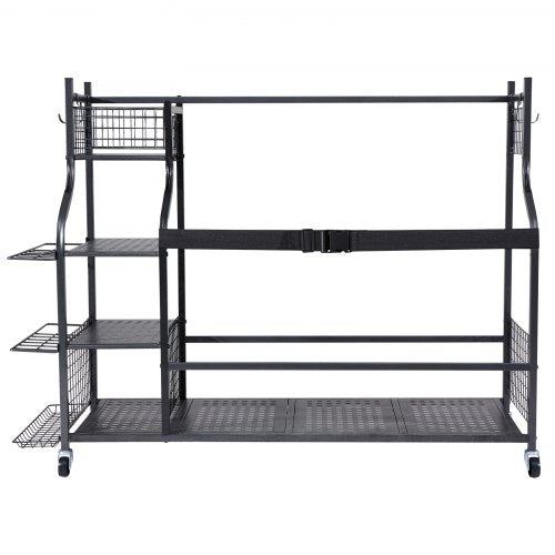 Golf Storage Garage Organizer 3 Golf Bag Stand Holder and Other Sports