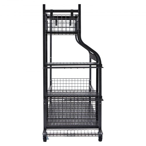 Golf Storage Garage Organizer 3 Golf Bag Stand Holder and Other Sports