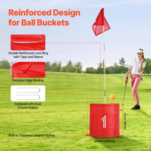 Backyard Golf Game 6 Hole Golf Course Golf Game Practice Games Golf