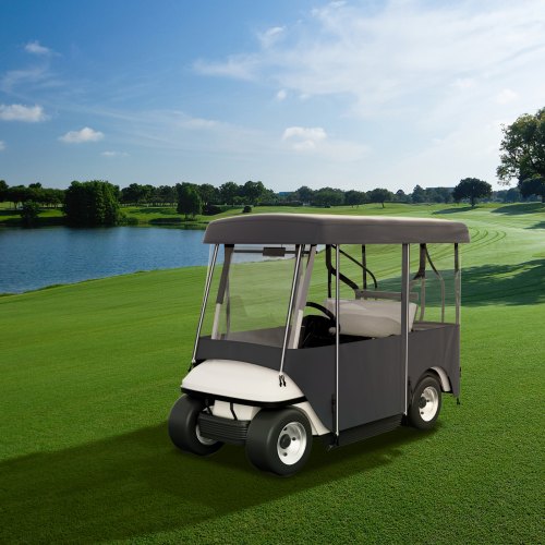 Golf Cart Enclosure 86 4Person Golf Cart Cover 4Sided Fairway Deluxe
