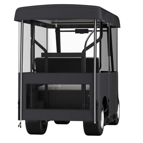 Golf Cart Enclosure 86 4Person Golf Cart Cover 4Sided Fairway Deluxe