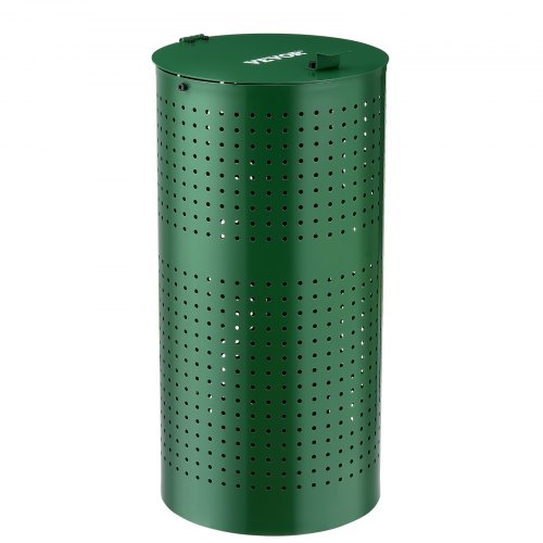 Dog Poop Trash Can with 50 Liner Bags 11.5 Gallons Outdoor Dog Waste Bin
