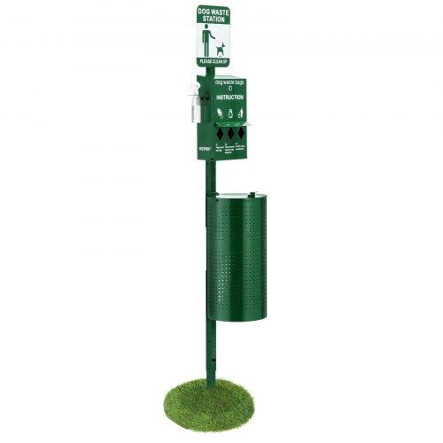 Dog Waste Station with Hand Wash Bottle Commercial Dog Poop Station 115
