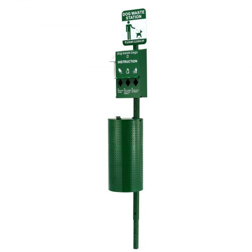 Dog Waste Station with Hand Wash Bottle Commercial Dog Poop Station 115
