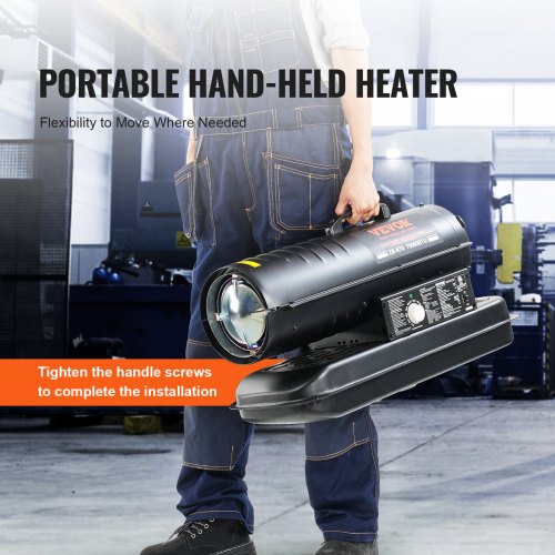Kerosene Forced Air Heater 70000 BTU Portable Torpedo Diesel Space Heater