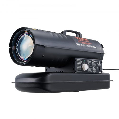 Kerosene Forced Air Heater 70000 BTU Portable Torpedo Diesel Space Heater