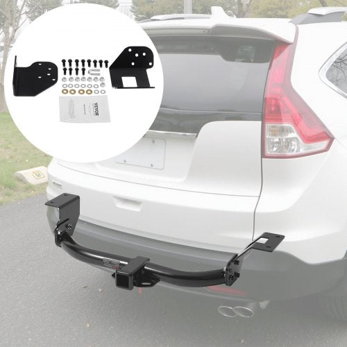 Class 3 Trailer Hitch 2Inch Receiver 6000 lbs Q345B Steel Tube Frame