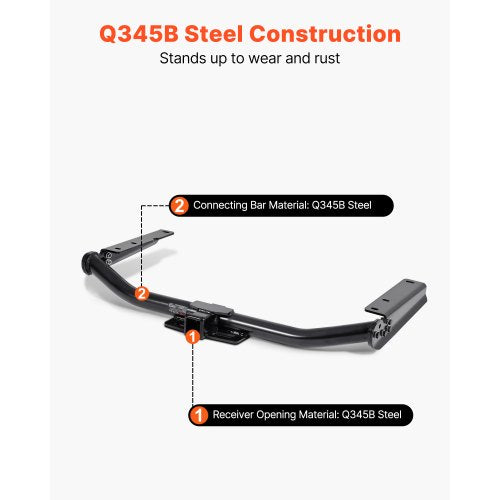 Class 3 Trailer Hitch 2Inch Receiver Compatible With 20142019 Toyota