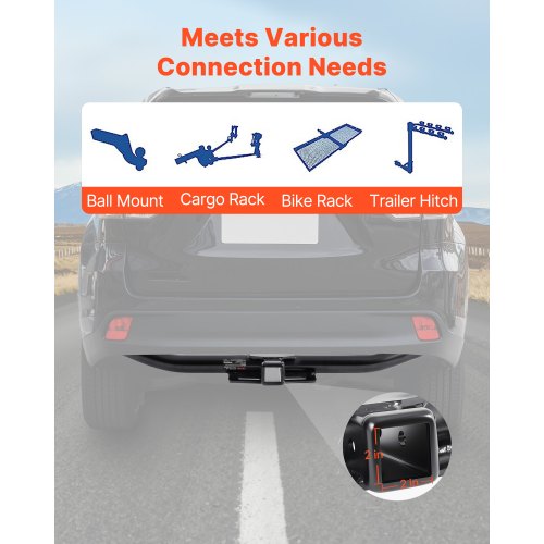 Class 3 Trailer Hitch 2Inch Receiver Compatible With 20142019 Toyota