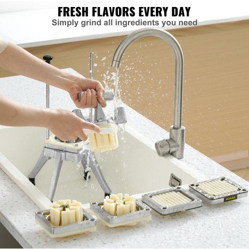 Commercial Vegetable Fruit Chopper Stainless Steel French Fry Cutter with 4