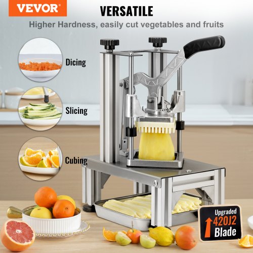 Commercial French Fry Cutter with 4 Replacement Blades 14 38 Blade