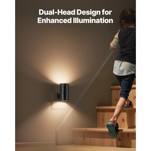 LED Night Lights 060LM Adjustable Brightness Modern Night Lights Plug