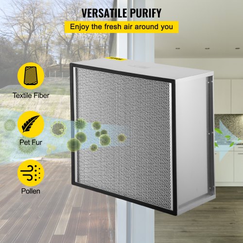 HEPA Replacement Filter 24x24x115 AC Filter True HEPA Pleated