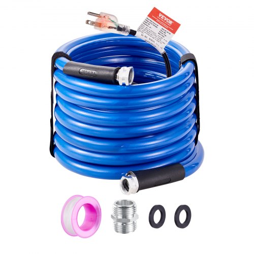30ft Heated Water Hose for RV Heated Drinking Water Hose Antifreeze to 45°F