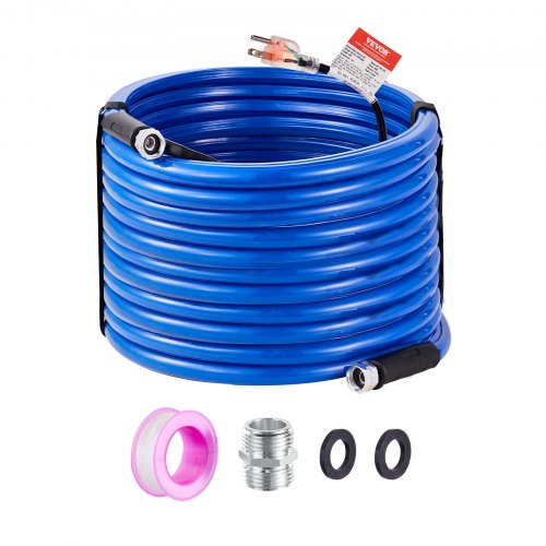 75ft Heated Water Hose for RV Heated Drinking Water Hose Antifreeze to 45°F