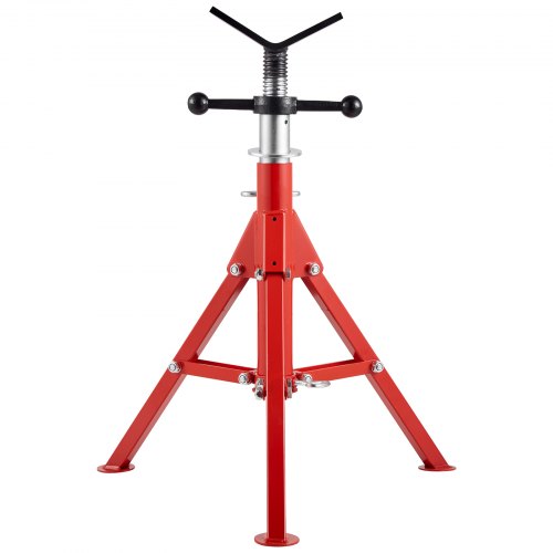 V Head Pipe Stand 1812 Capacity Adjustable Height 2442 Pipe