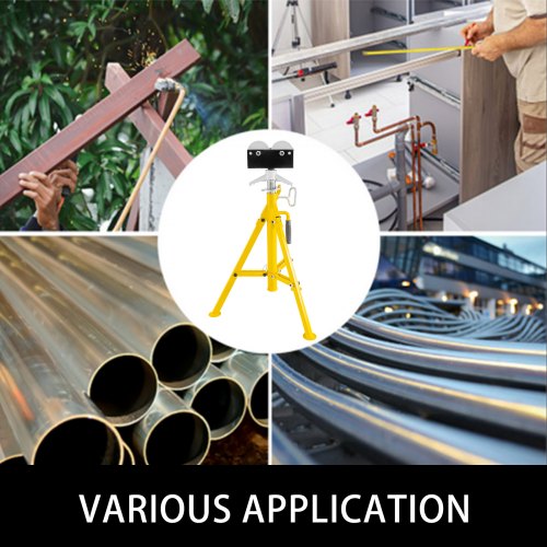 0512 inch Roller Pipe Stand Adjustable Height 3255 Pipe 2500Lb