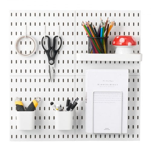 Pegboard Combination Kit 11 x 11 Plastic Pegboard 4 Panels Peg Board