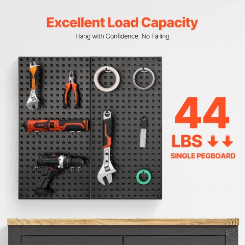 Metal Pegboard Panels 24 x 12 Pegboard 2 Panels Heavy Duty Peg Board