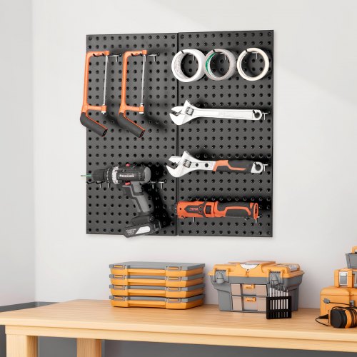 Metal Pegboard Panels 24 x 12 Pegboard 2 Panels Heavy Duty Peg Board