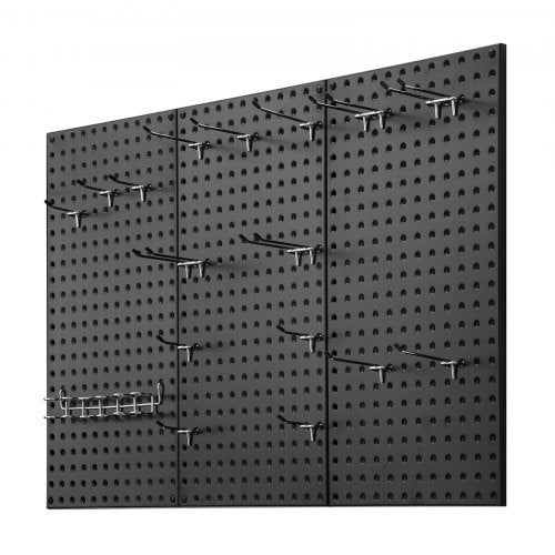 Metal Pegboard Panels 24 x 12 Pegboard 3 Panels Heavy Duty Steel Peg