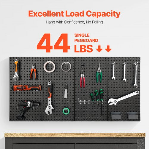 Metal Pegboard Panels 24 x 12 Pegboard 4 Panels Heavy Duty Peg Board