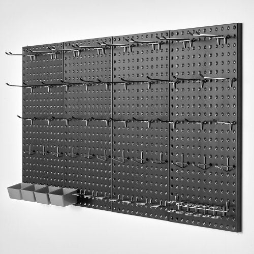 Metal Pegboard Panels 24 x 12 Pegboard 4 Panels Heavy Duty Peg Board