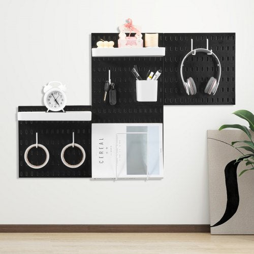 Pegboard Combination Kit 11 x 11 Plastic Pegboard 4 Panels Peg Board
