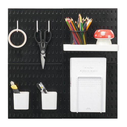 Pegboard Combination Kit 11 x 11 Plastic Pegboard 4 Panels Peg Board