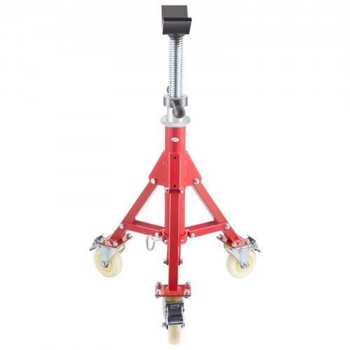 Pipe Stand Pipe Jack Stand V Head Pipe Stand Adjustable Height 2037 Inch