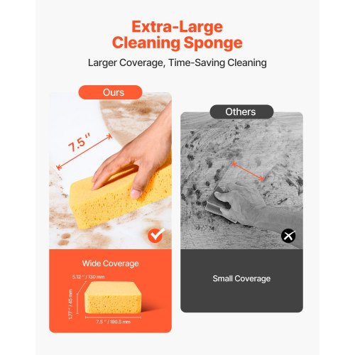 Scrub Sponge 6Pack Nonscratch Cleaning Sponges For Home Bathroom More Zero