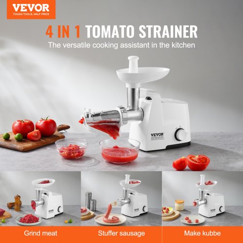 4 LBSMin Electric Tomato Strainer 300W Tomato Sauce Maker Machine Home