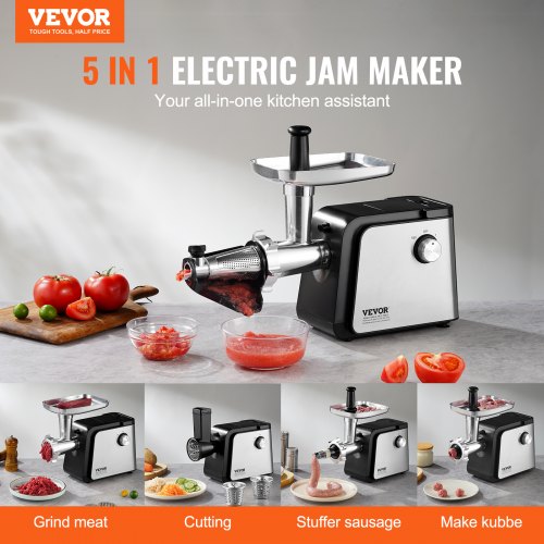 49 LBSMin Electric Tomato Strainer 500W Tomato Sauce Maker Machine Home