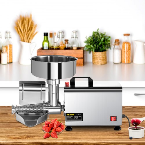 110V Electric Tomato Strainer 370W Commercial Grade Tomato Milling Machine