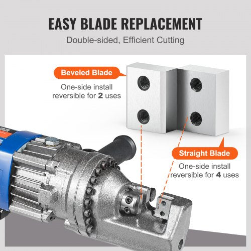 Electric Rebar Cutter Blade 6 PCS 16mm58 Inch Cutting Diameter HRC5860
