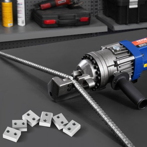 Electric Rebar Cutter Blade 6 PCS 16mm58 Inch Cutting Diameter HRC5860
