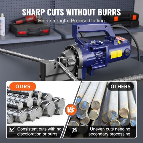 6 PCS 2022mm Electric Rebar Cutter Blade Replacement Jaw Blades