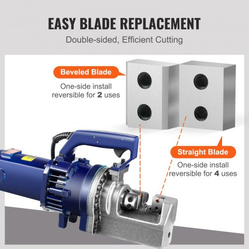 Electric Rebar Cutter Blade 6 PCS 25mm1 inch Cutting Diameter HRC5860