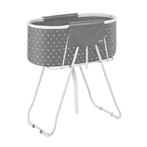 Portable Dog Bathtub Elevated Foldable Spacesaving Pet Shower Station