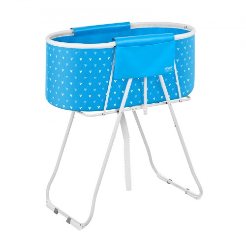Portable Dog Bathtub Elevated Foldable Spacesaving Pet Shower Station
