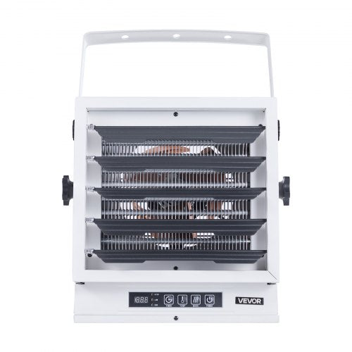 Electric Garage Heater 10000Watt With Remote Control 10 Hour Timer Overheat