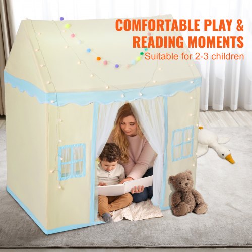 Kids Play Tent Kids Tent for Kids 15 Years Old Toddler Tent with Mat and Tent