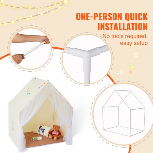 Kids Play Tent Kids Tent for Kids 15 Years Old Toddler Tent with Mat and Tent