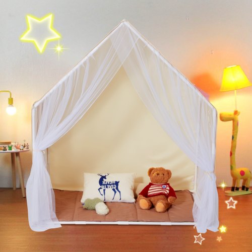 Kids Play Tent Kids Tent for Kids 15 Years Old Toddler Tent with Mat and Tent