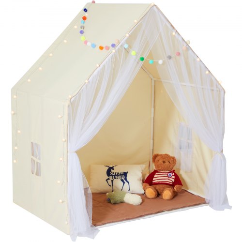 Kids Play Tent Kids Tent for Kids 15 Years Old Toddler Tent with Mat and Tent