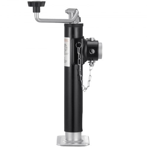 Trailer Jack 2000 lbs Dynamic Load Capacity Weldon PipeMount Swivel