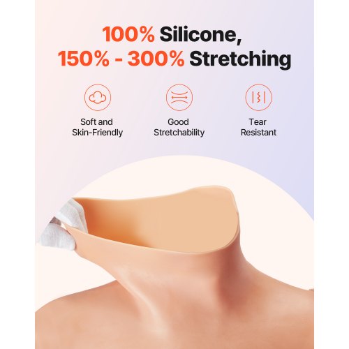 Silicone Bodysuit DCup Silicone Breastplate for Crossdressers Realistic