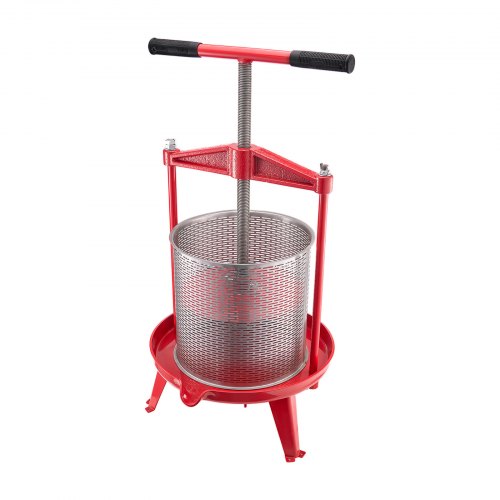 369 Gal14L Fruit Wine Press Stainless Steel Basket with Crossbeam